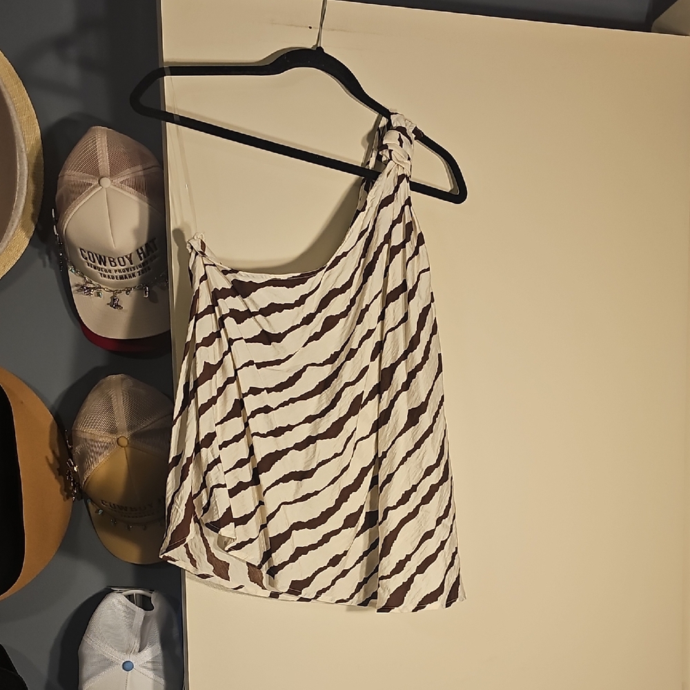 Future Collective One Shoulder Top